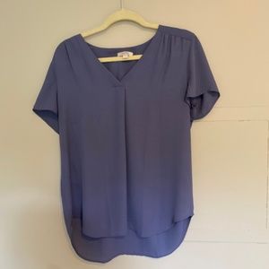 Ann Taylor Loft Blue M Blouse